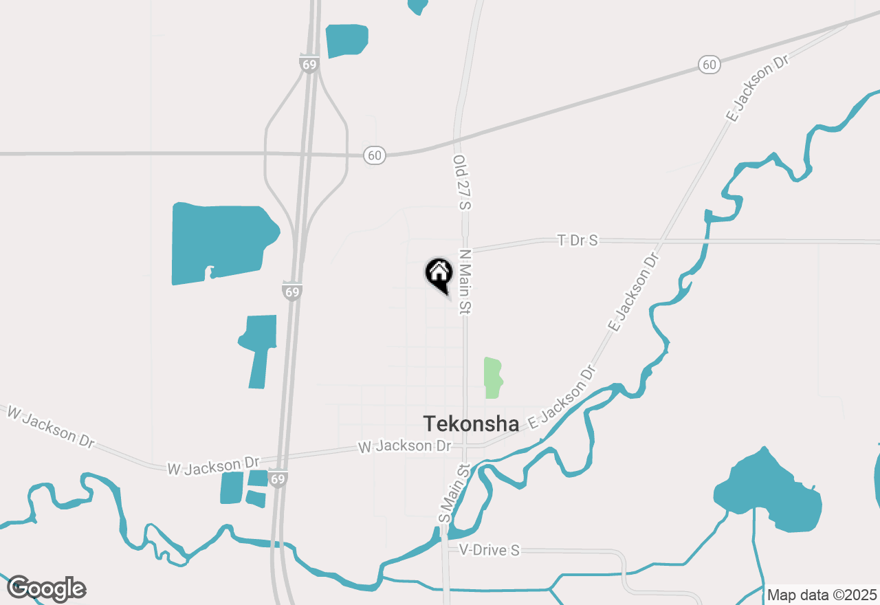 Map of 803 N Church Street, Tekonsha, MI 49092