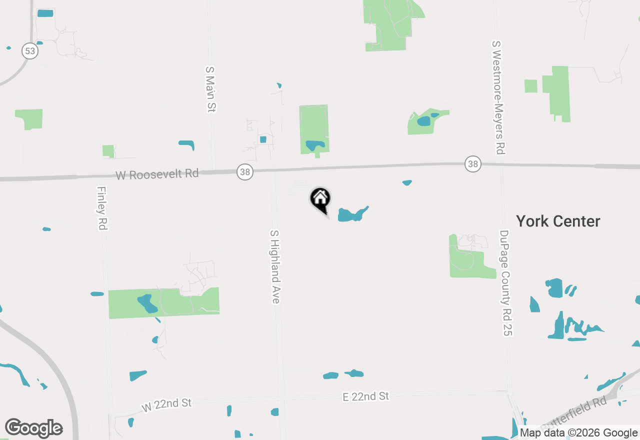 Map of 1331 S Lombard Avenue, Lombard, IL 60148