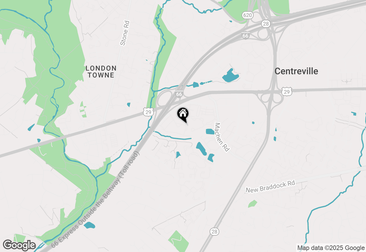 Map of 14401 Cool Oak Lane, Centreville, VA 20121