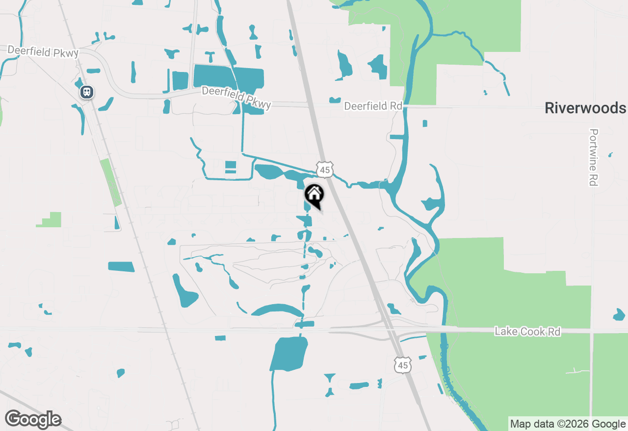 Map of 262 Inverrary Lane, Deerfield, IL 60015