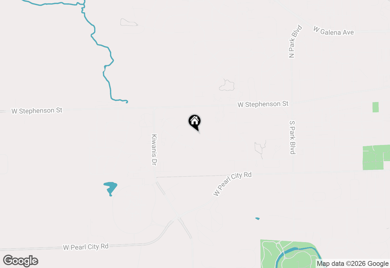 Map of 741 S Parkcrest Drive #741, Freeport, IL 61032