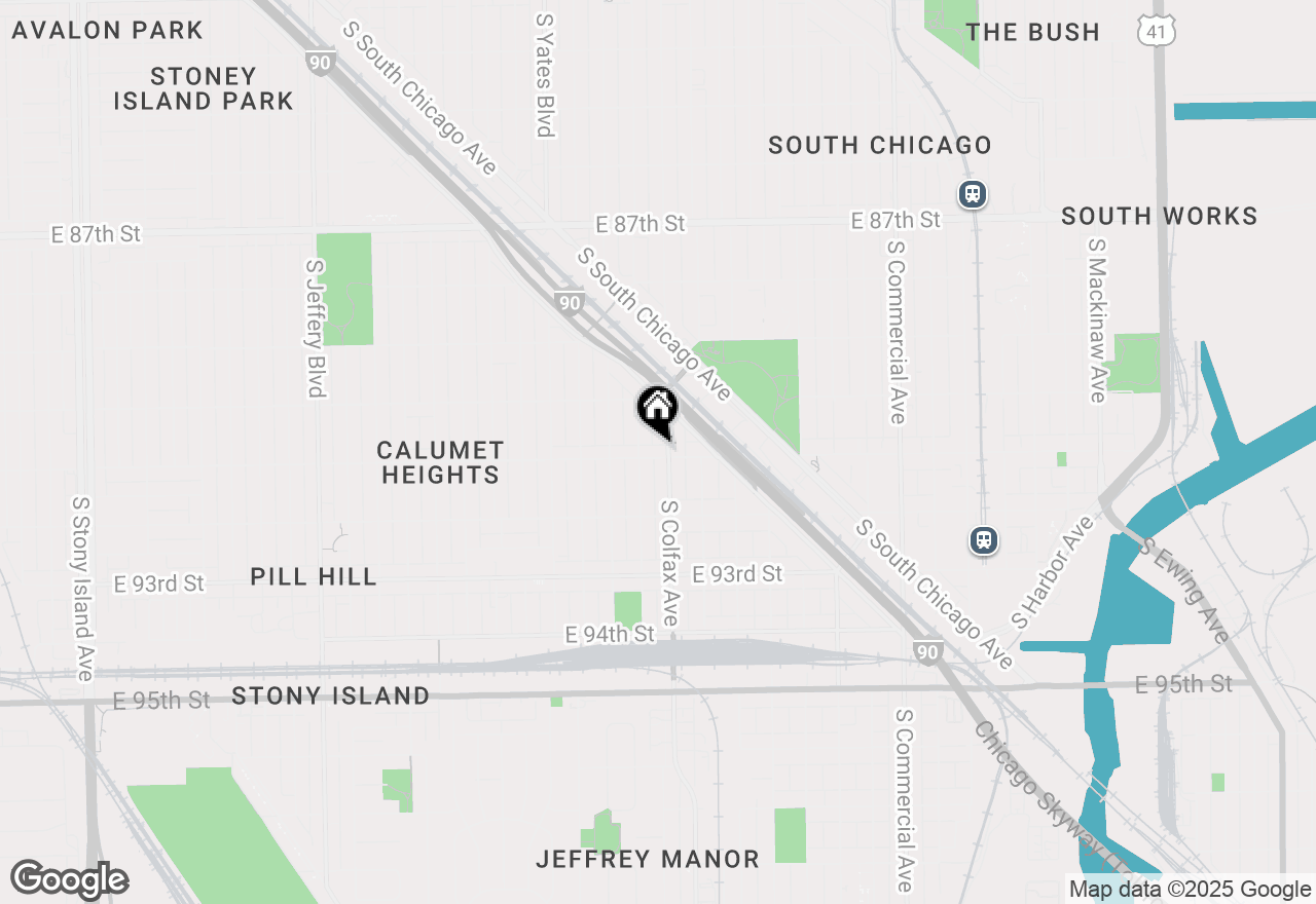 Map of 2550 E 91st Street, Chicago, IL 60617