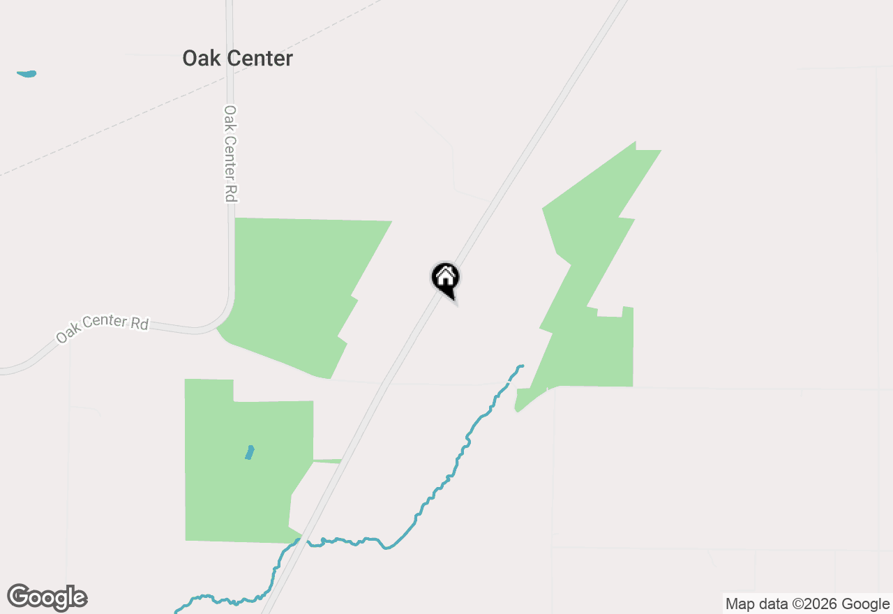 Map of N2999 County Road B Road, Oakfield, WI 53065