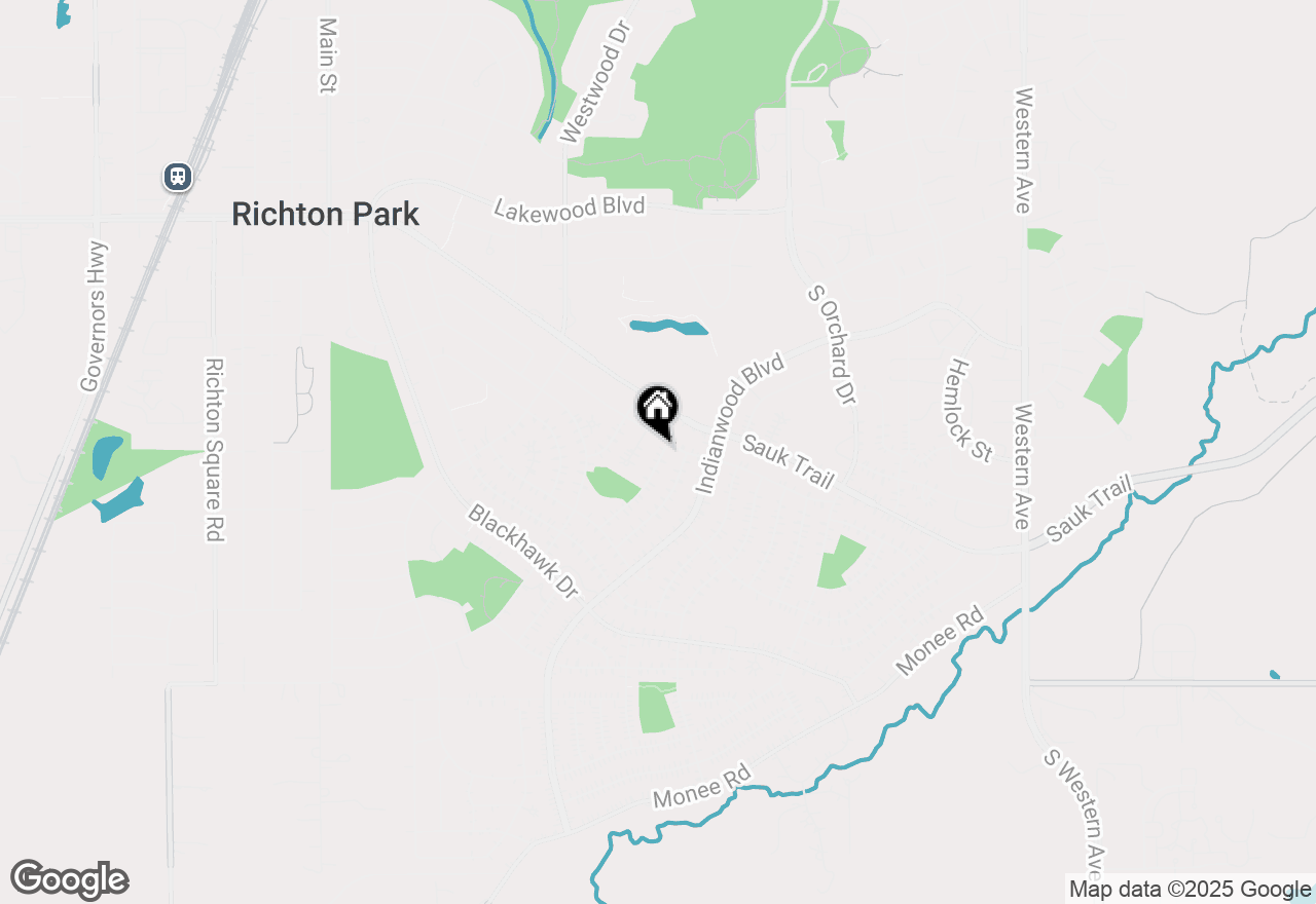 Map of 312 Manitowac Street, Park Forest, IL 60466