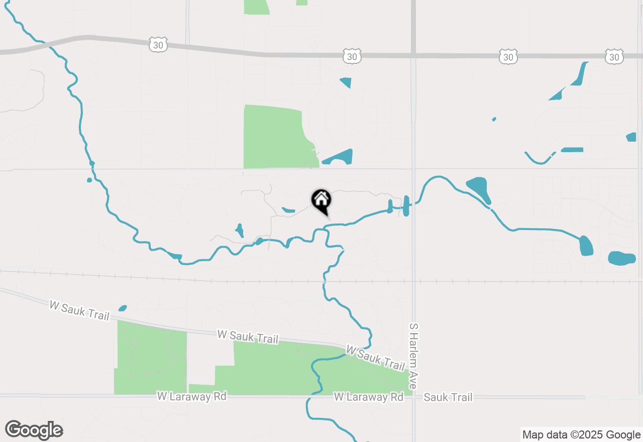 Map of 7319 Colony Lane #1H, Frankfort, IL 60423