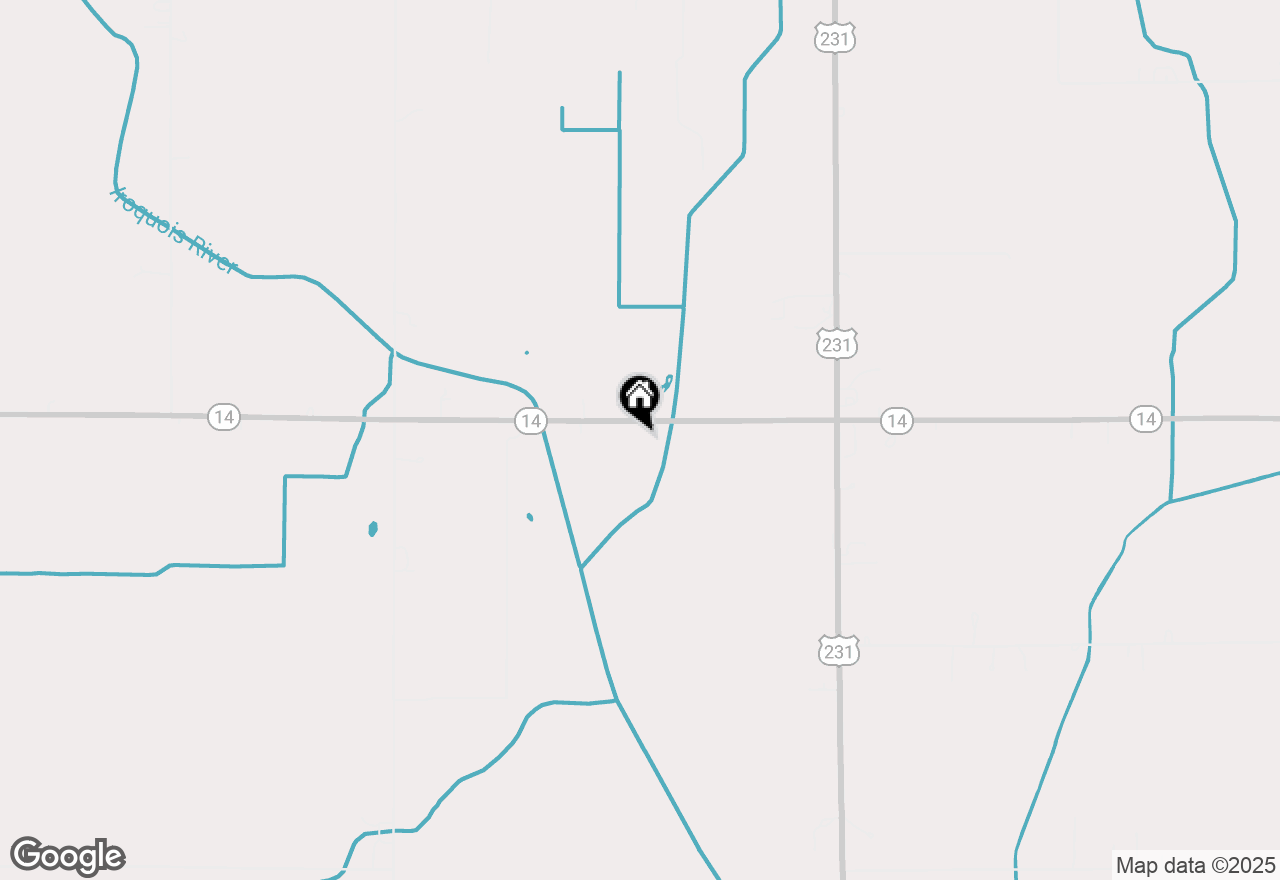 Map of 5897 In-14, Rensselaer, IN 47978