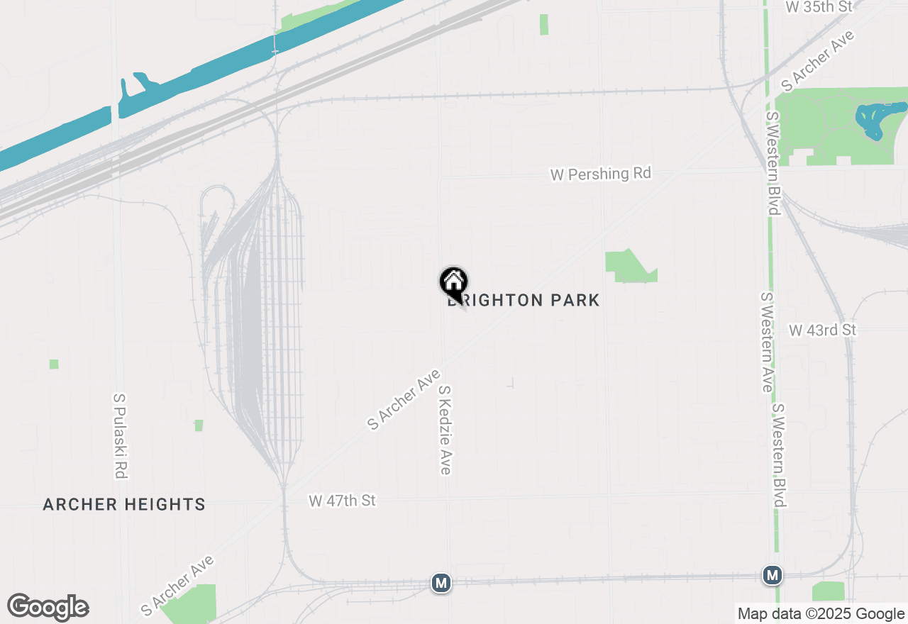 Map of 3150 W 42nd Place, Chicago, IL 60632