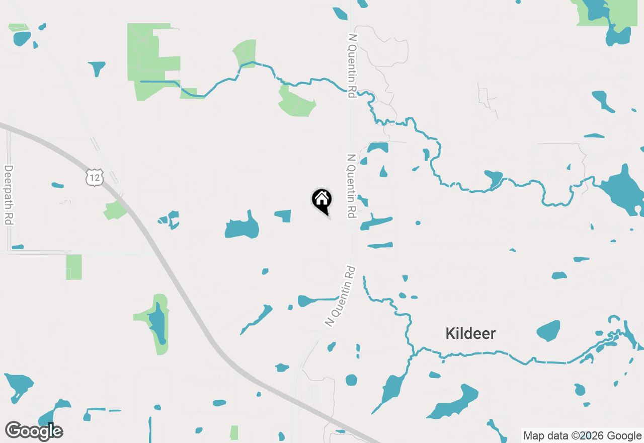 Map of 1205 Stratford Court, Lake Zurich, IL 60047