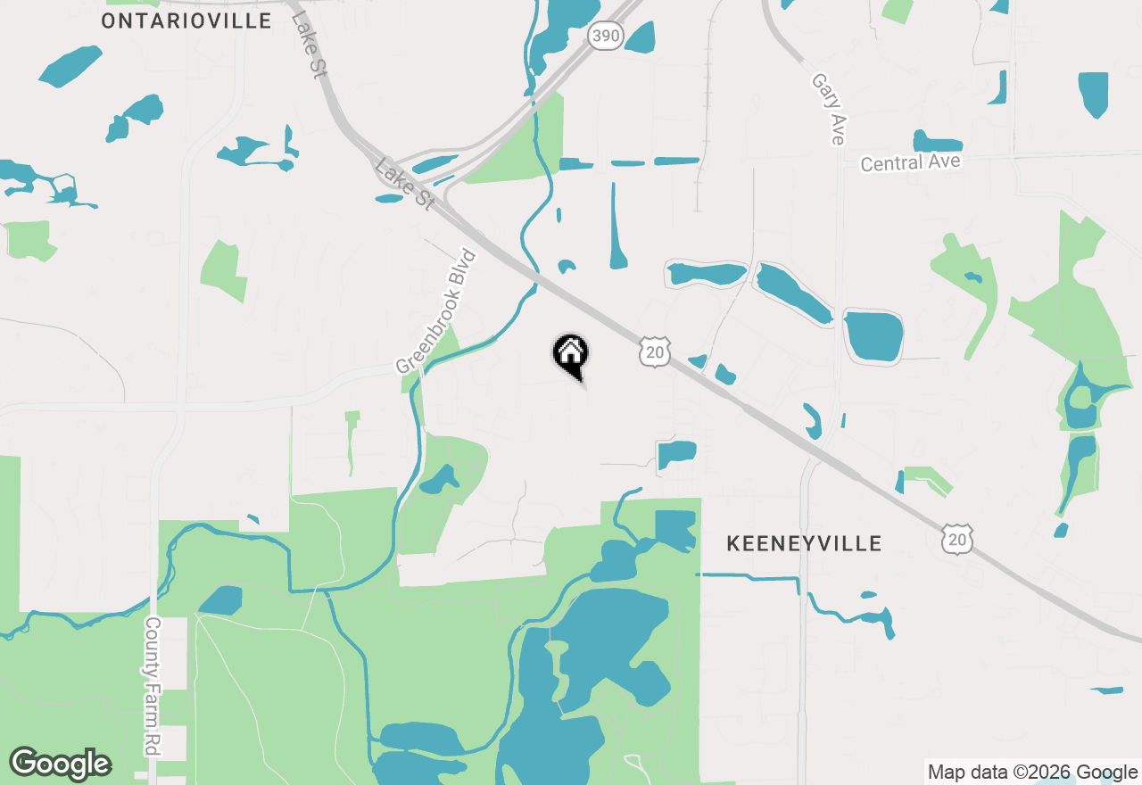 Map of 5583 Carmel Drive, Hanover Park, IL 60133