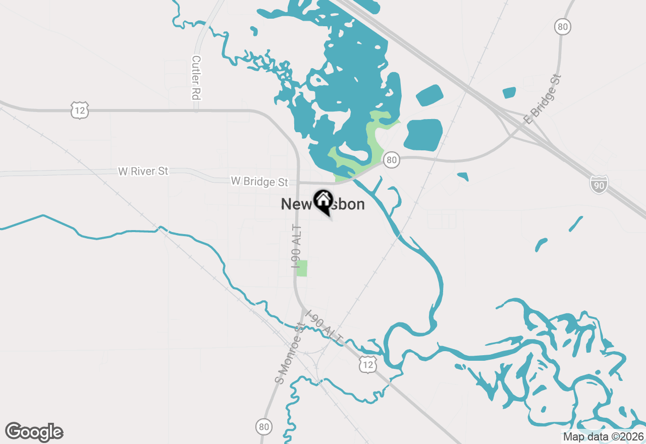 Map of 303 E Park Street, New Lisbon, WI 53950