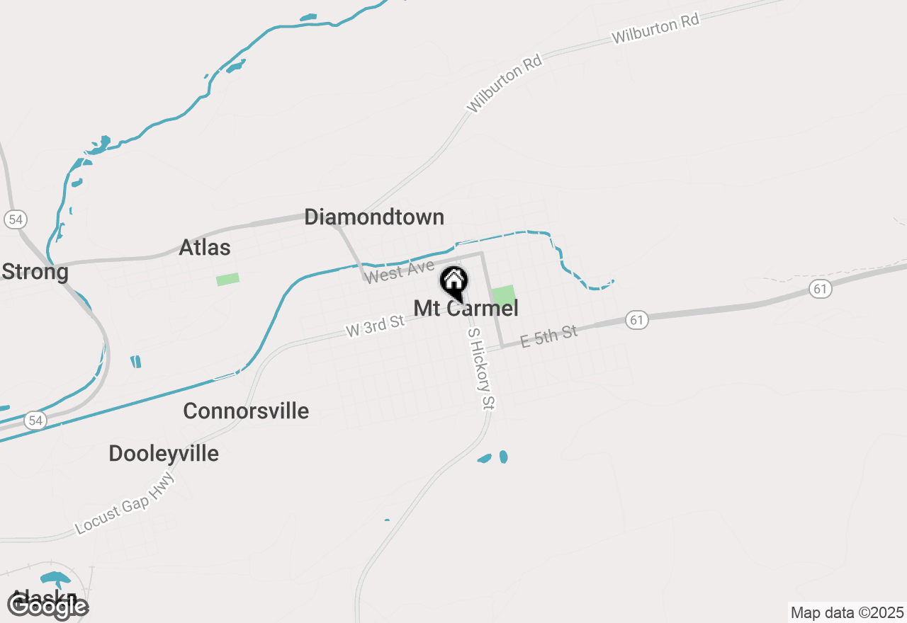 Map of 24 E 3rd Street, Mount Carmel, PA 17851