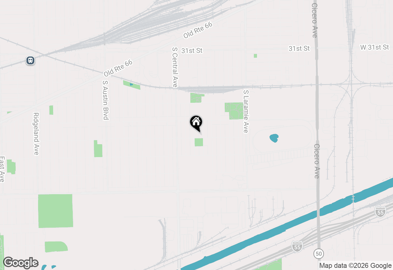 Map of 3535 S 55th Avenue, Cicero, IL 60804