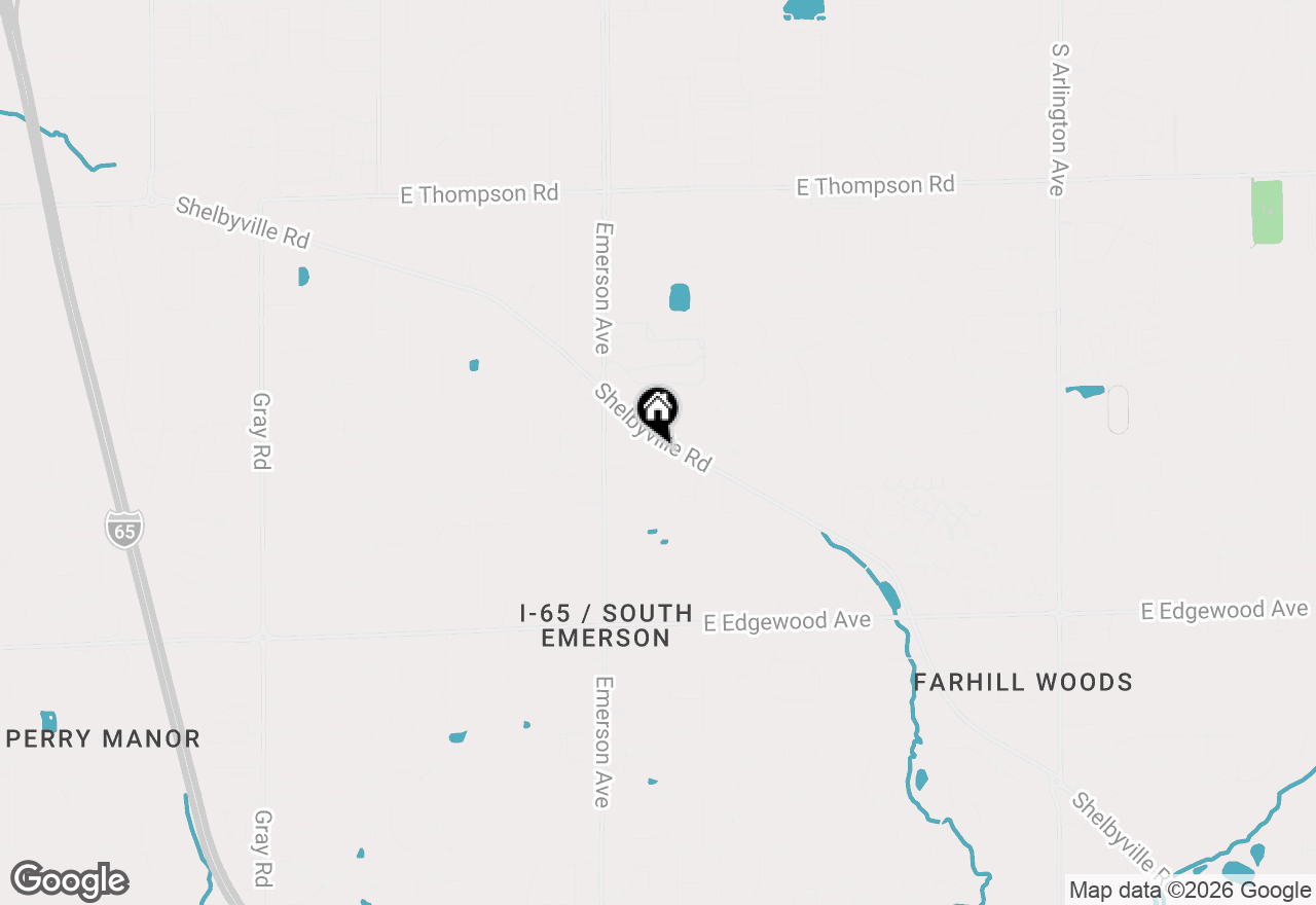 Map of 5159 Shelbyville Road, Indianapolis, IN 46237