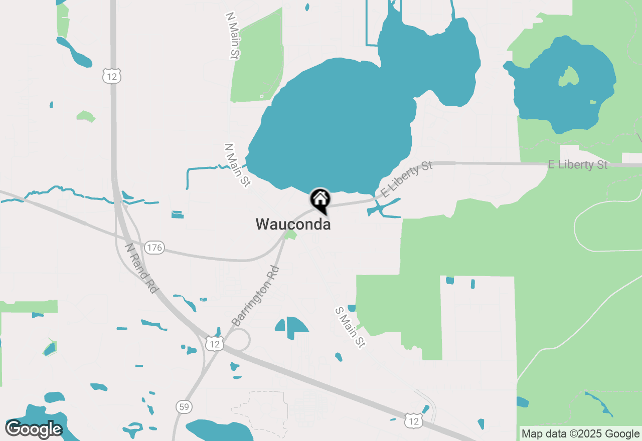 Map of 235 Kimball Avenue, Wauconda, IL 60084