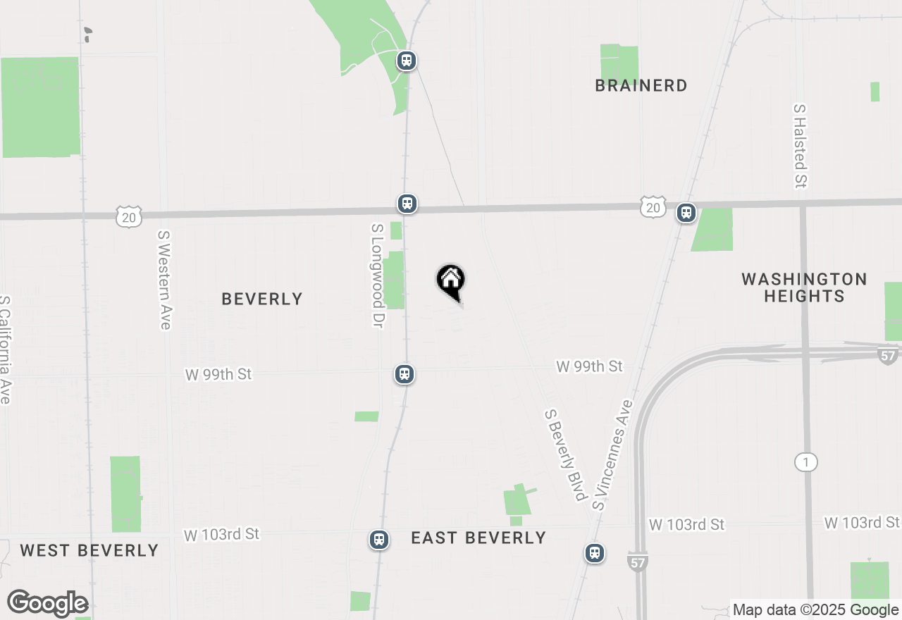 Map of 9746 S Prospect Avenue, Chicago, IL 60643