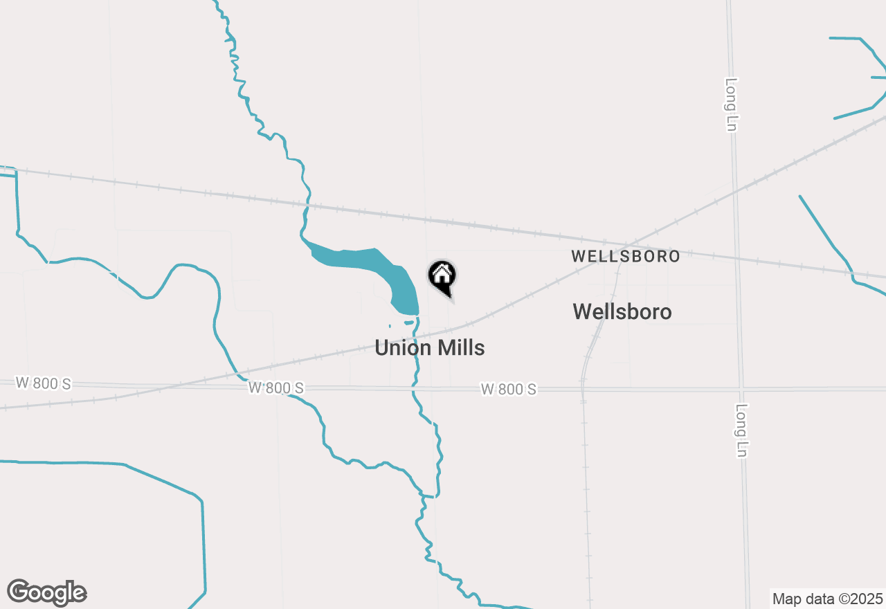 Map of 210 Union Street, Union Mills, IN 46382