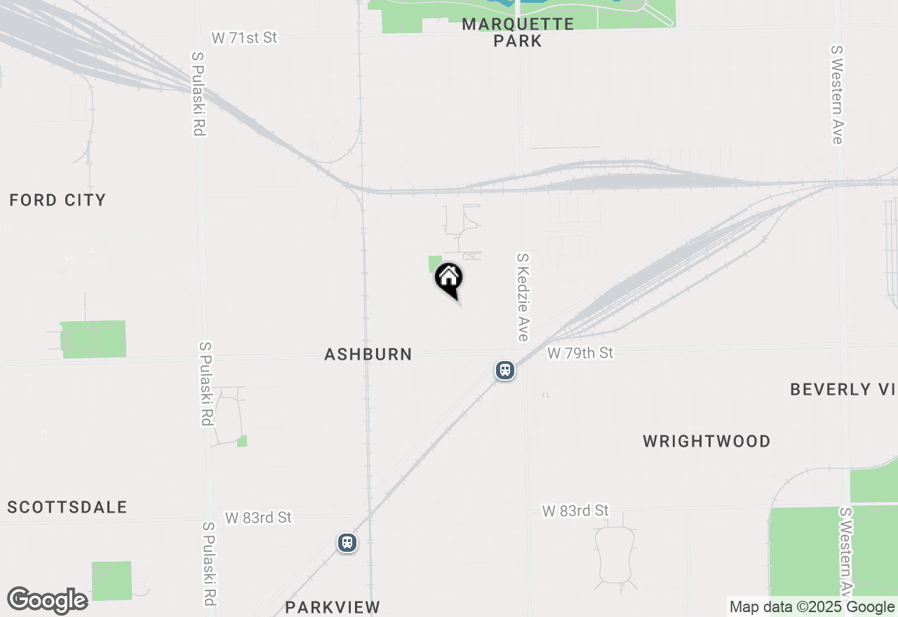 Map of 7755 S Homan, Chicago, IL 60652