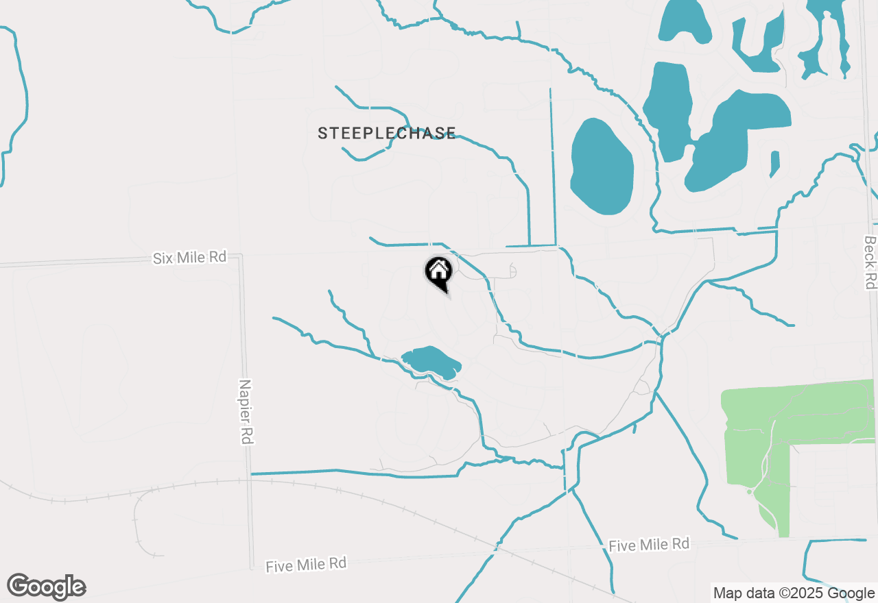 Map of 17021 Algonquin Drive, Northville, MI 48168