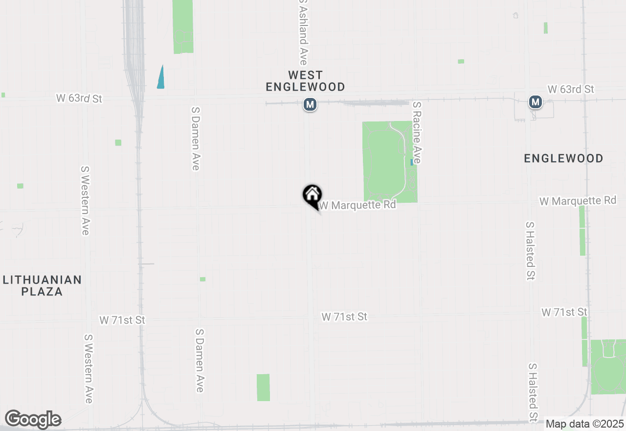 Map of 6719-6727 S Ashland Avenue, Chicago, IL 60636