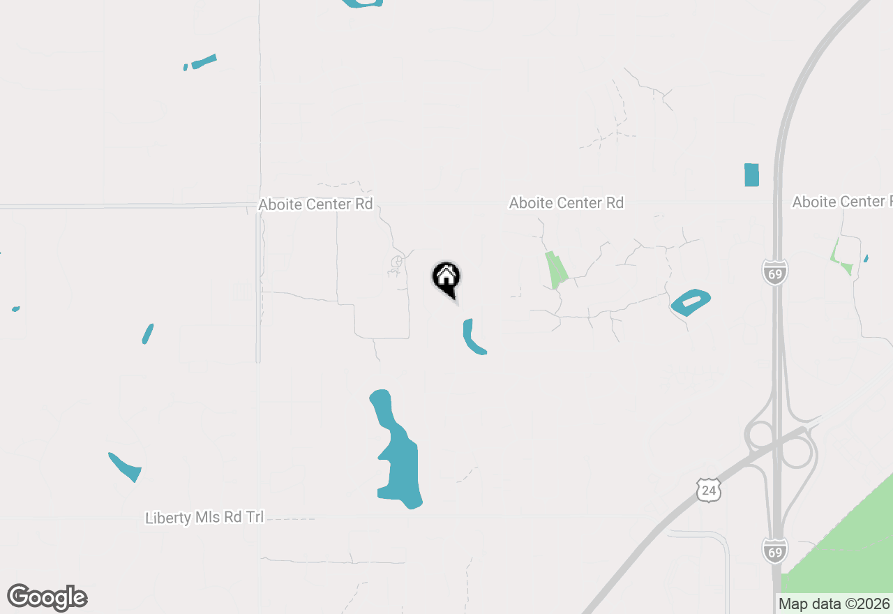 Map of 4715 Live Oak Boulevard, Fort Wayne, IN 46804