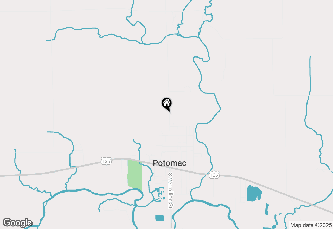 Map of 100 W Church Street, Potomac, IL 61865