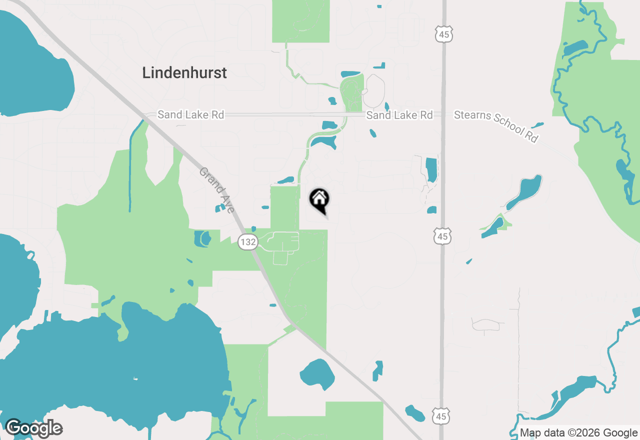 Map of 2792 Spring Circle South, Lindenhurst, IL 60046