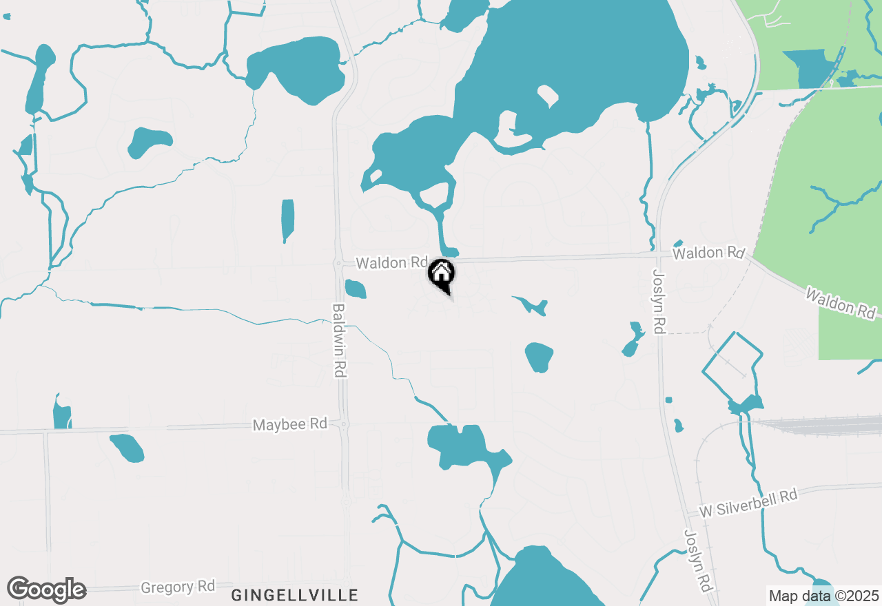 Map of 2814 Willow, Lake Orion, MI 48360