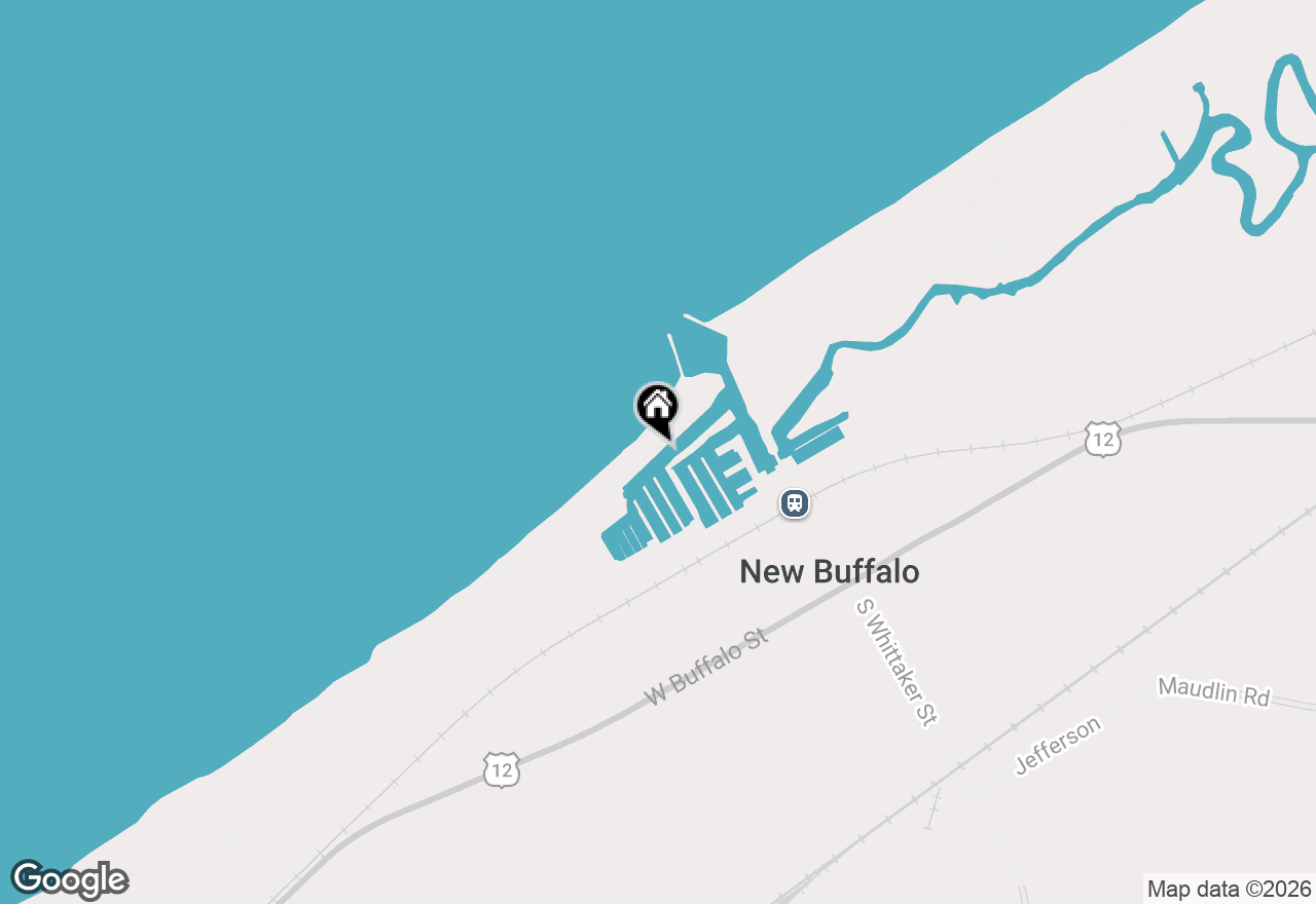 Map of 409 Lake Drive #17, New Buffalo, MI 49117