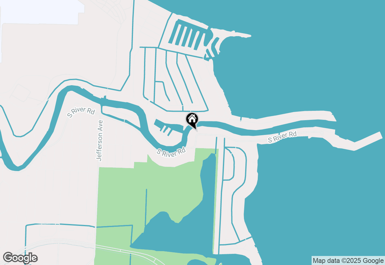 Map of 31705 S River Road, Harrison Township, MI 48045