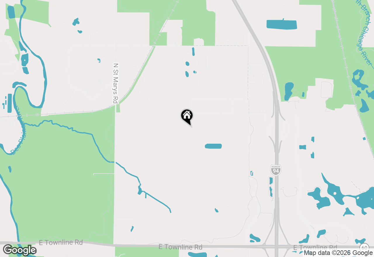 Map of 26890 N Longwood Road, Lake Forest, IL 60045