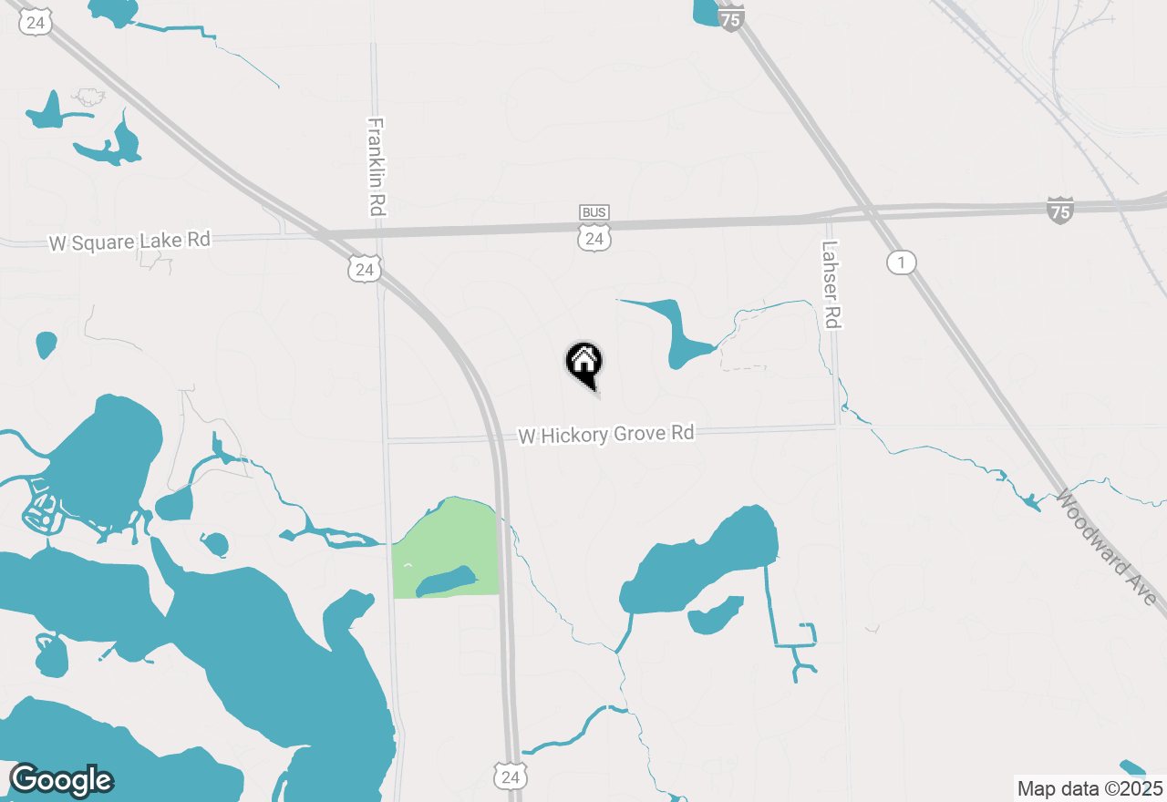 Map of 2950 Aspen Lane, Bloomfield, MI 48302