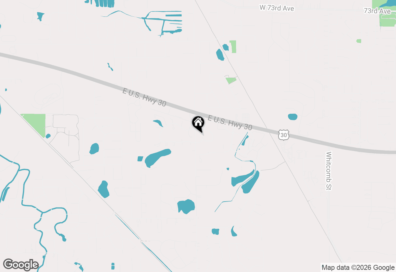 Map of 5547 Victoria Place, Crown Point, IN 46307