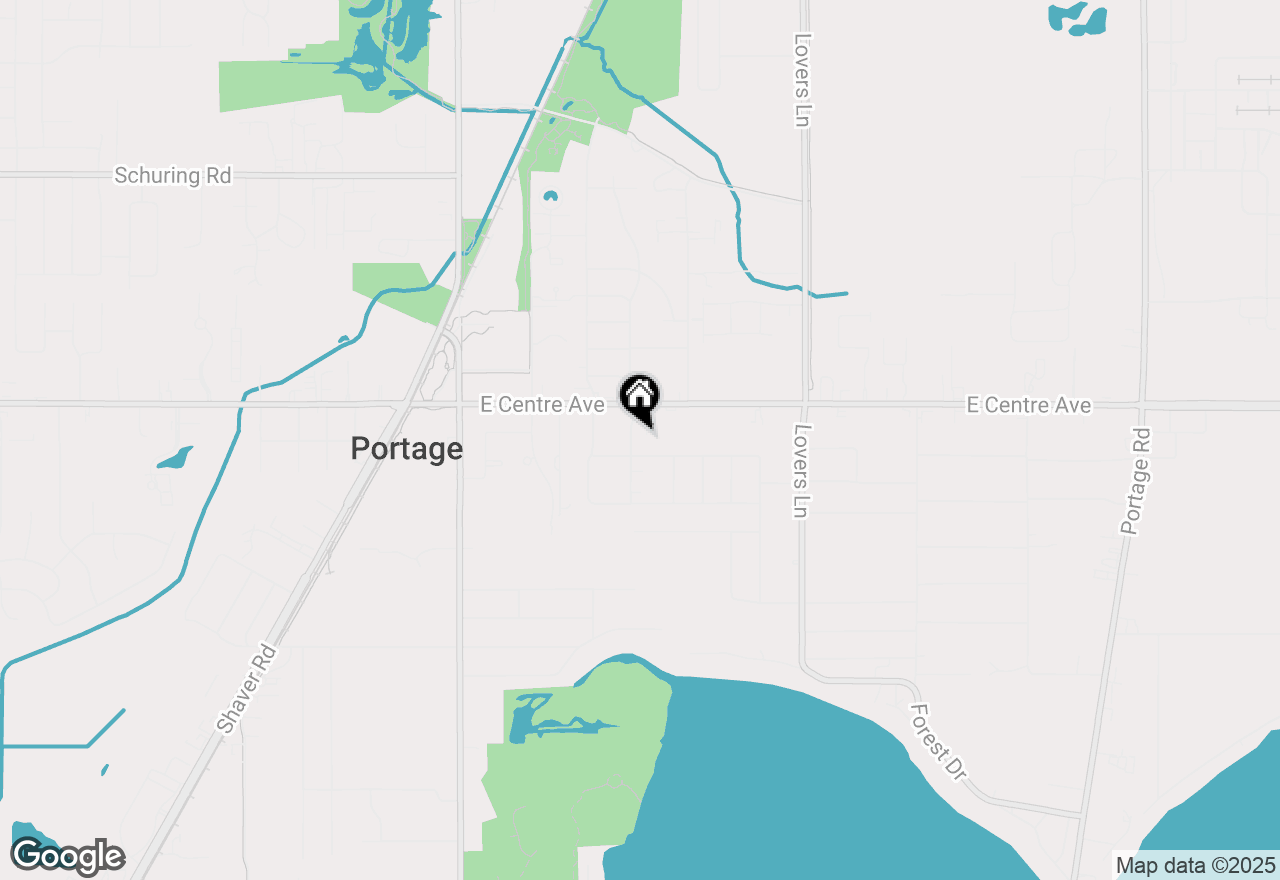 Map of 8037 Lake Wood Drive, Portage, MI 49002