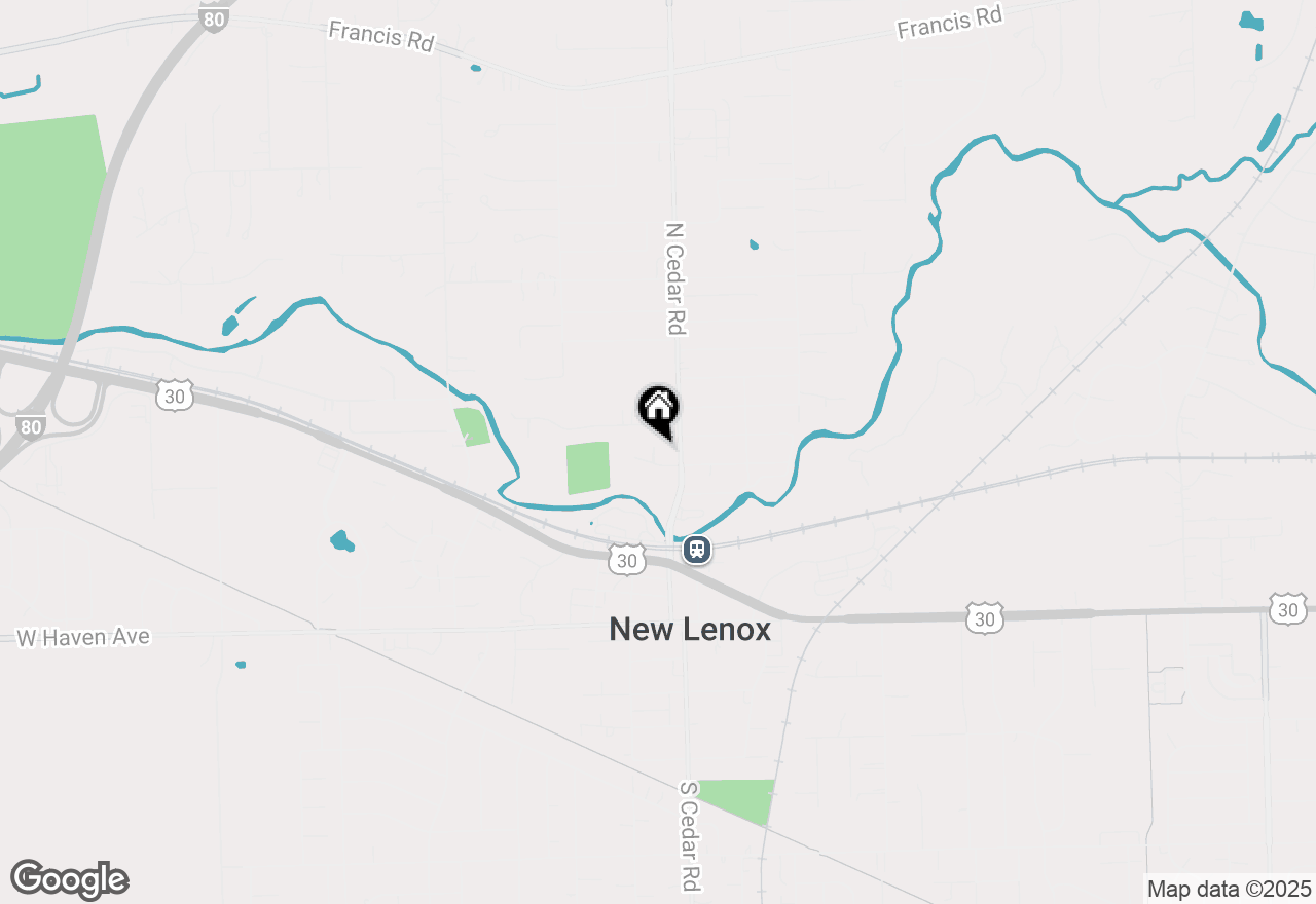 Map of 129 Batson Court, New Lenox, IL 60451