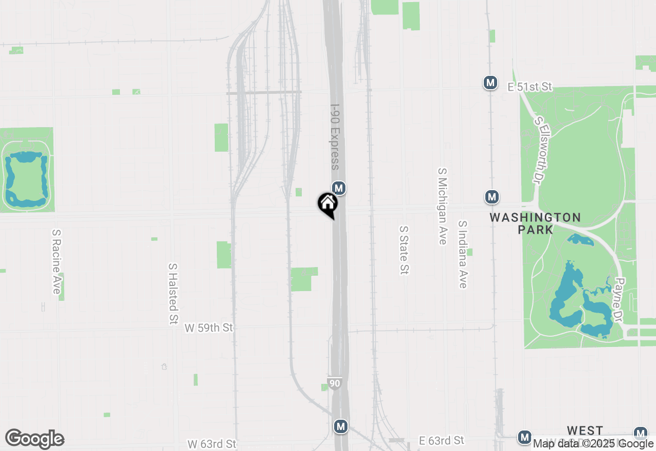 Map of 5522 S Wells Street, Chicago, IL 60621