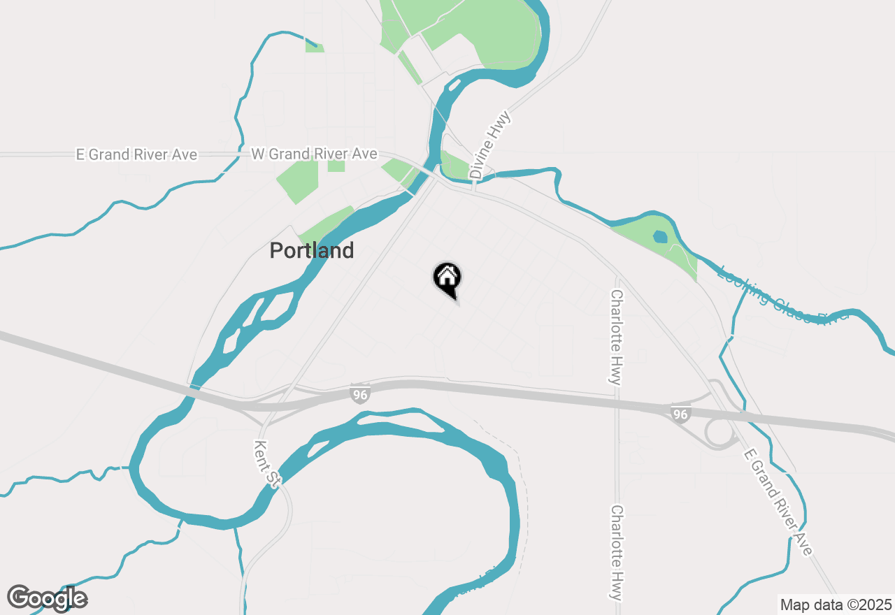 Map of 432 S Lincoln Street, Portland, MI 48875