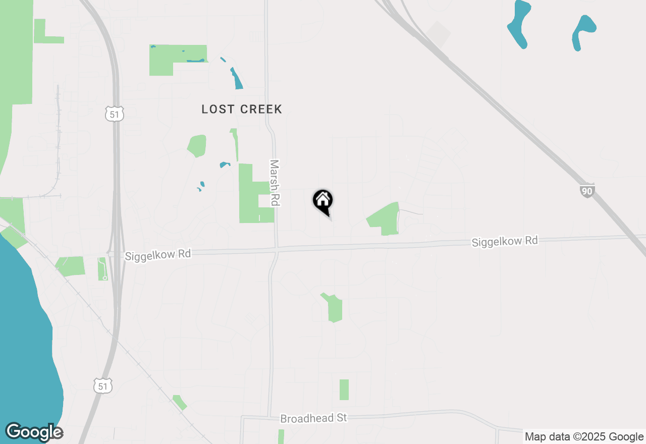 Map of 4821 Dream Lane, Madison, WI 53718