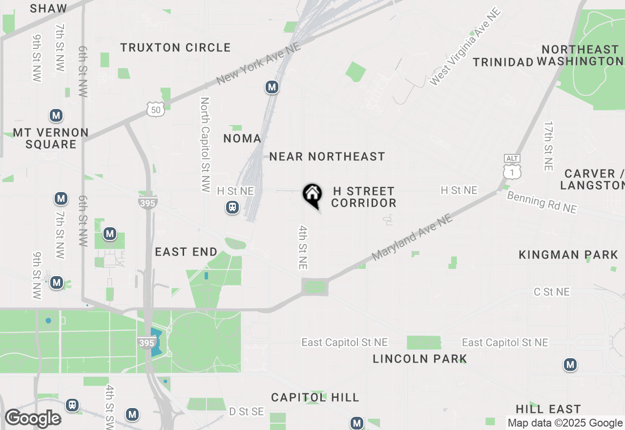 Map of 644 5th Street Ne, Washington, DC 20002