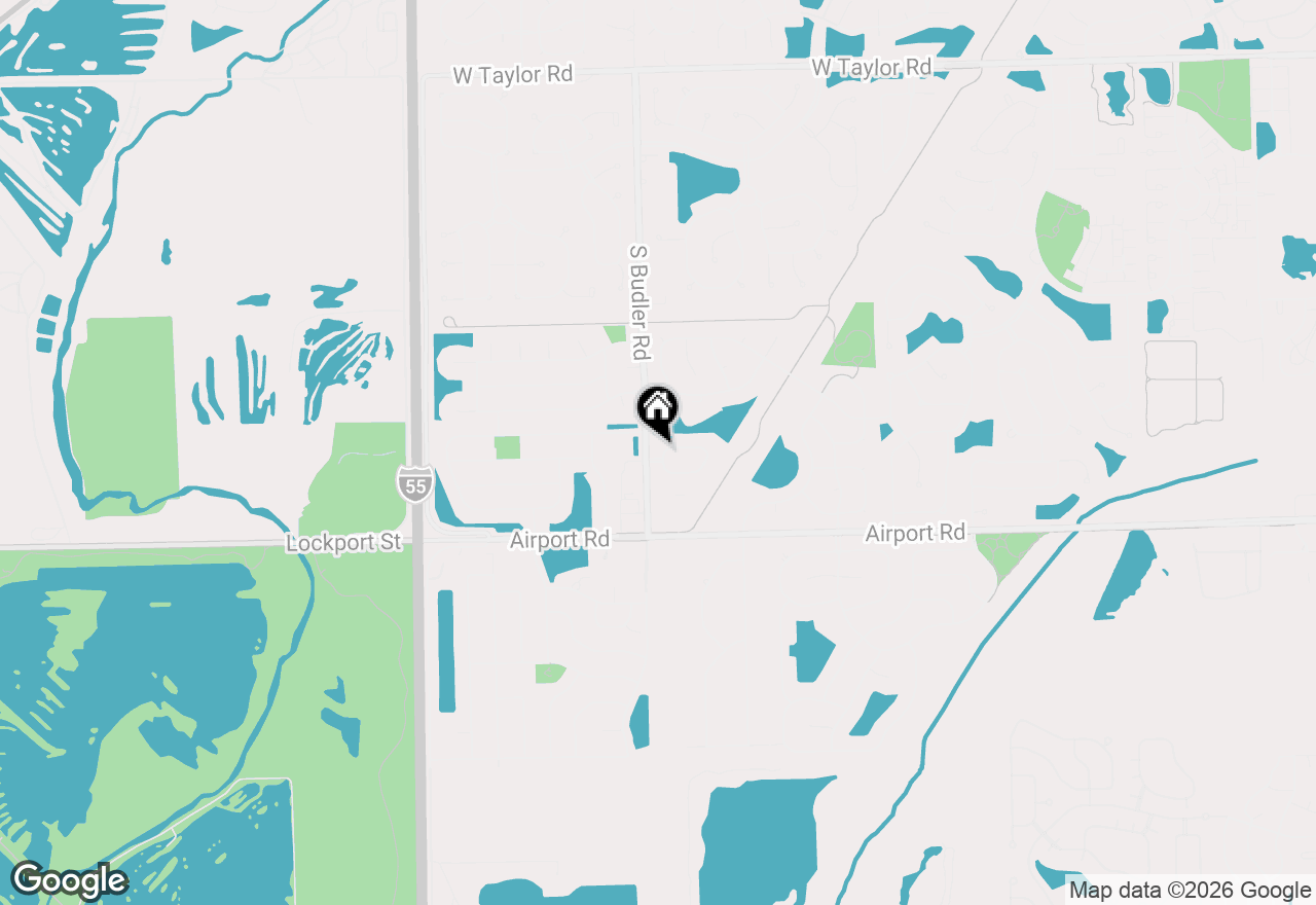 Map of 1886 N Wentworth Circle, Romeoville, IL 60446