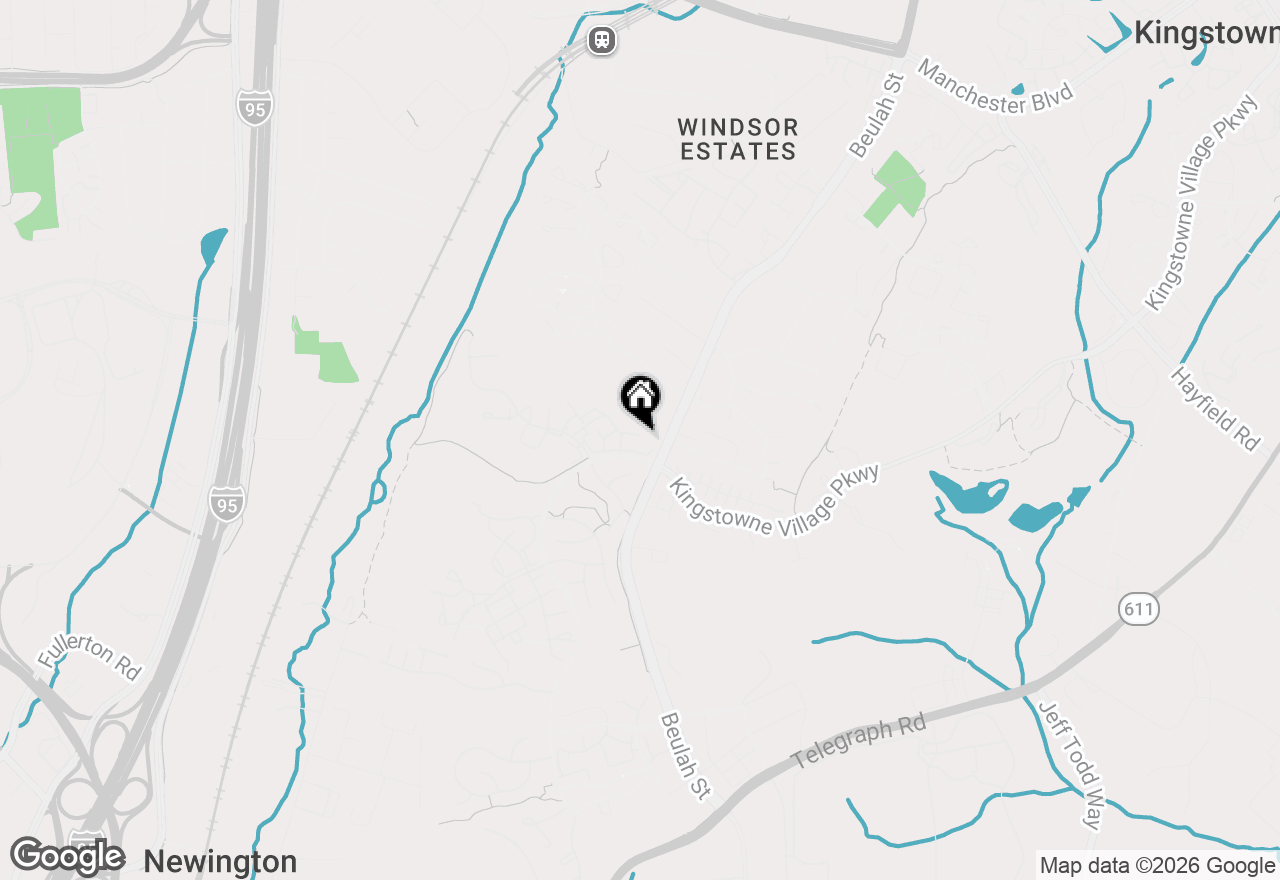 Map of 6505 Parish Glebe Lane, Alexandria, VA 22315