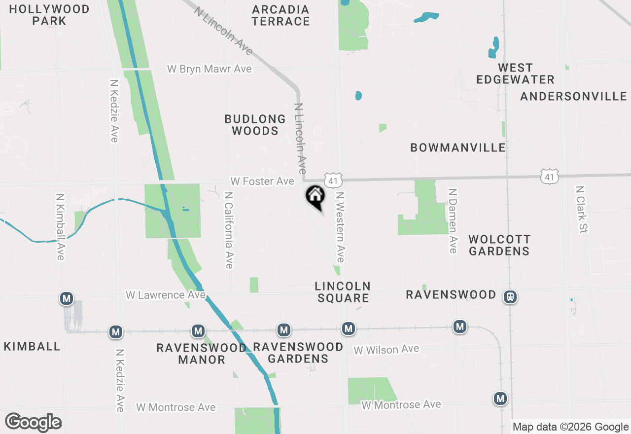 Map of 5061 N Lincoln Avenue #101, Chicago, IL 60625