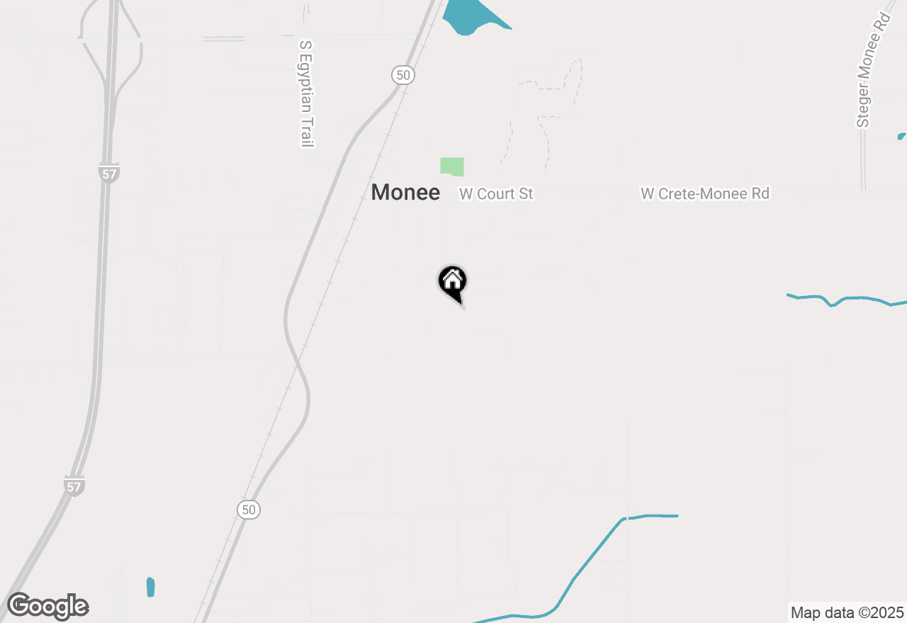 Map of 5221 W Mulberry Lane, Monee, IL 60449