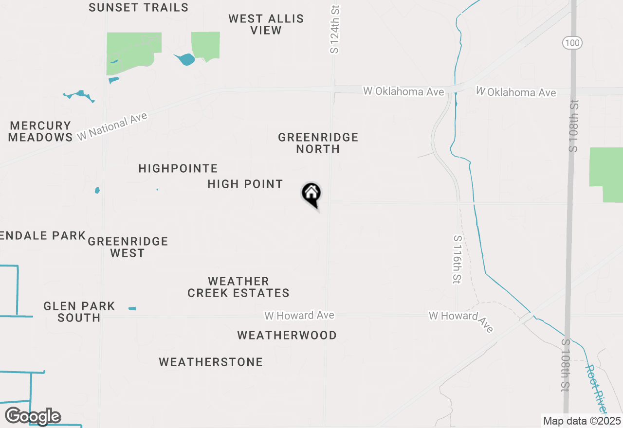 Map of 3520 S Russel Rd, New Berlin, WI 53151