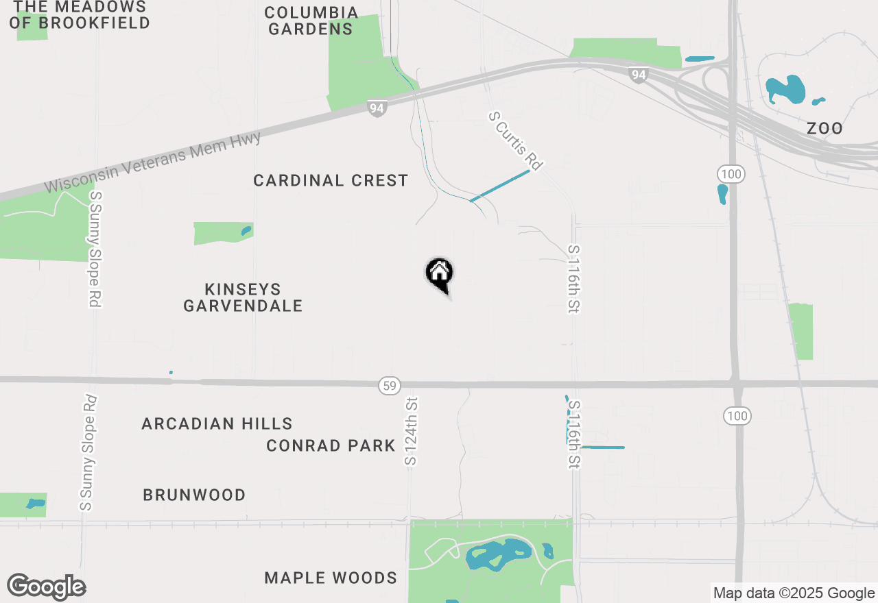 Map of 12226 W Washington St, West Allis, WI 53214