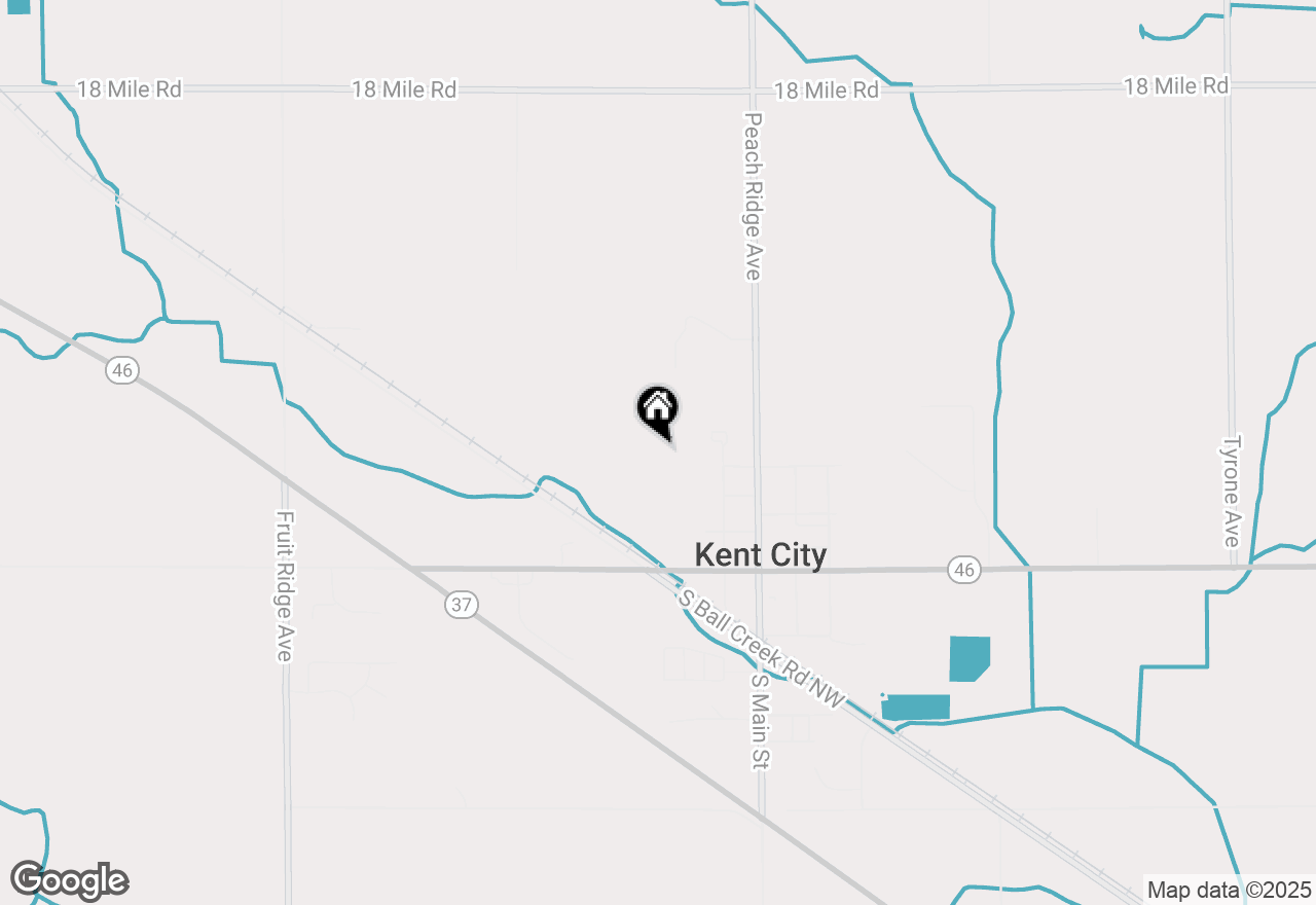 Map of 137 Chase Court Nw, Kent City, MI 49330