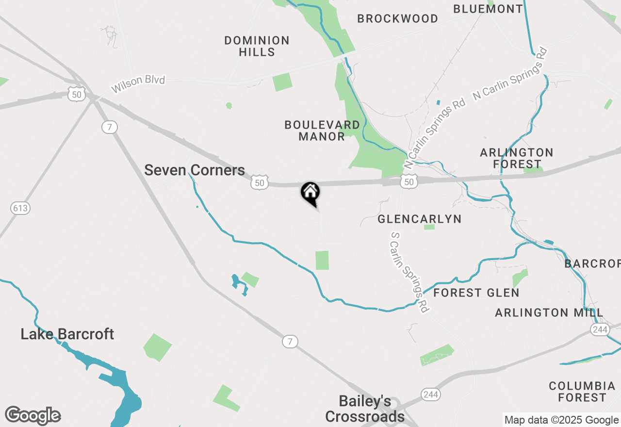 Map of 3100 S Manchester Street #224, Falls Church, VA 22044