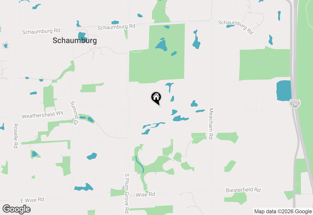 Map of 120 Inverness Court, Elk Grove Village, IL 60007