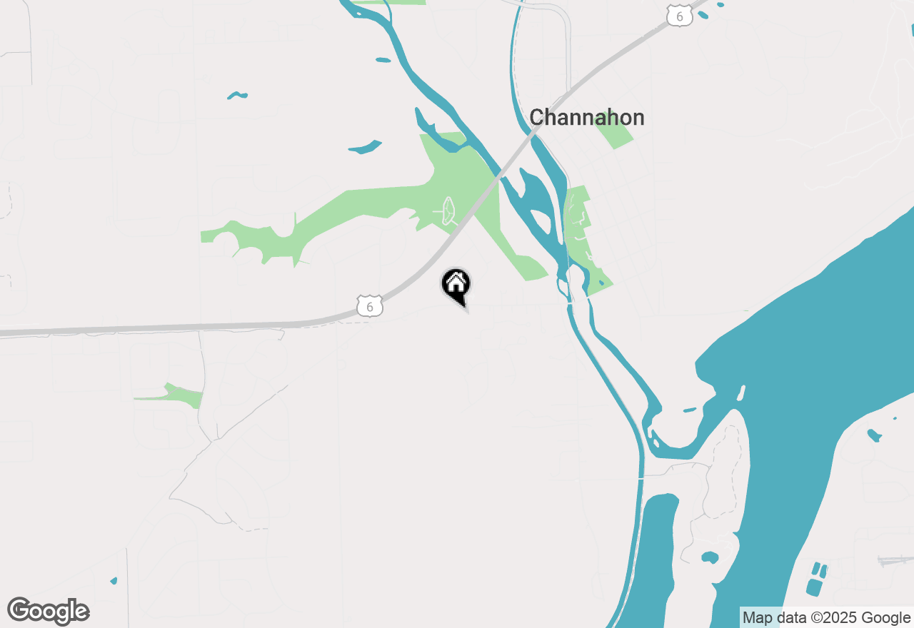 Map of 25665 W Bridge Street #21, Channahon, IL 60410