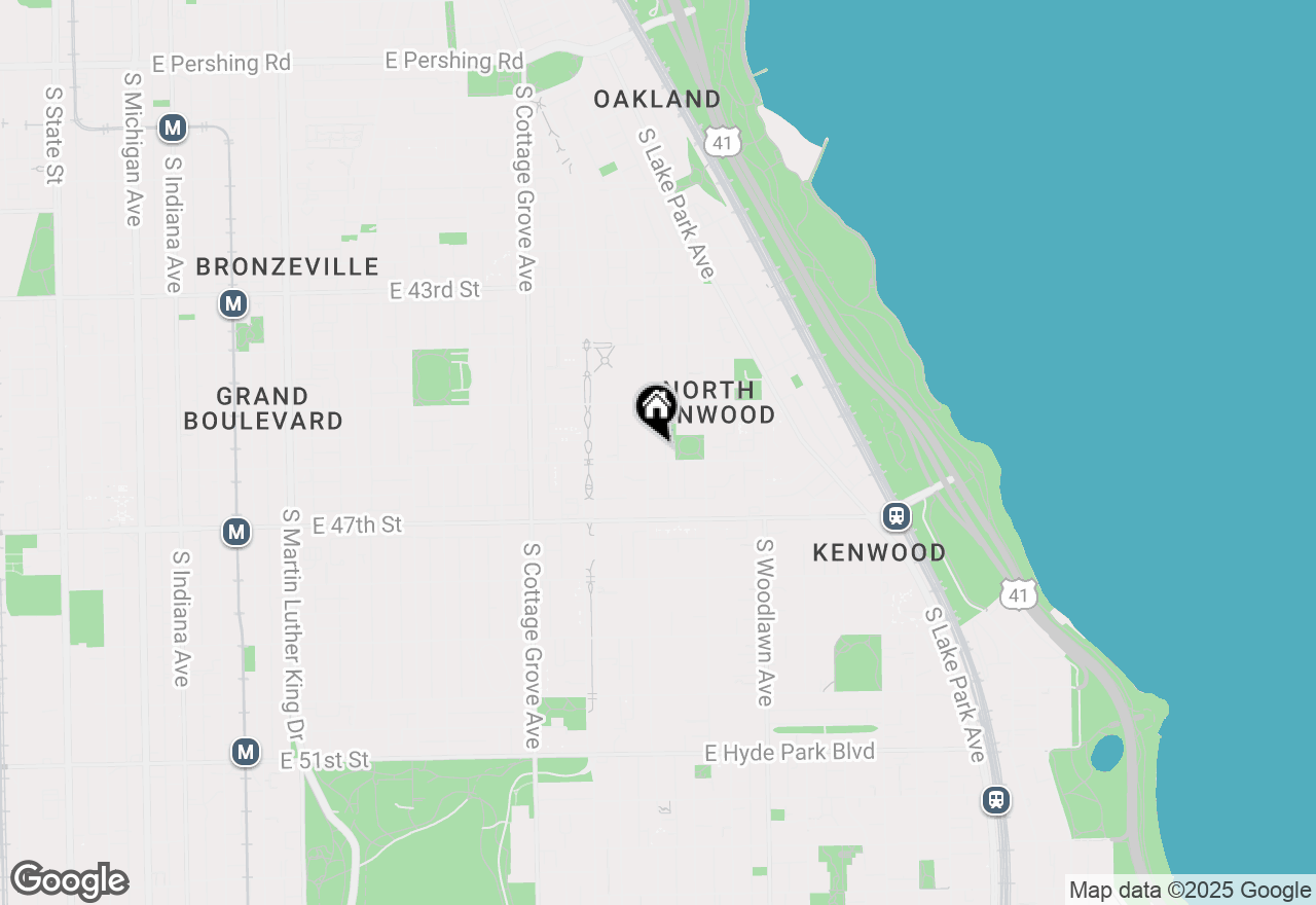 Map of 4553 S Ellis Avenue, Chicago, IL 60653