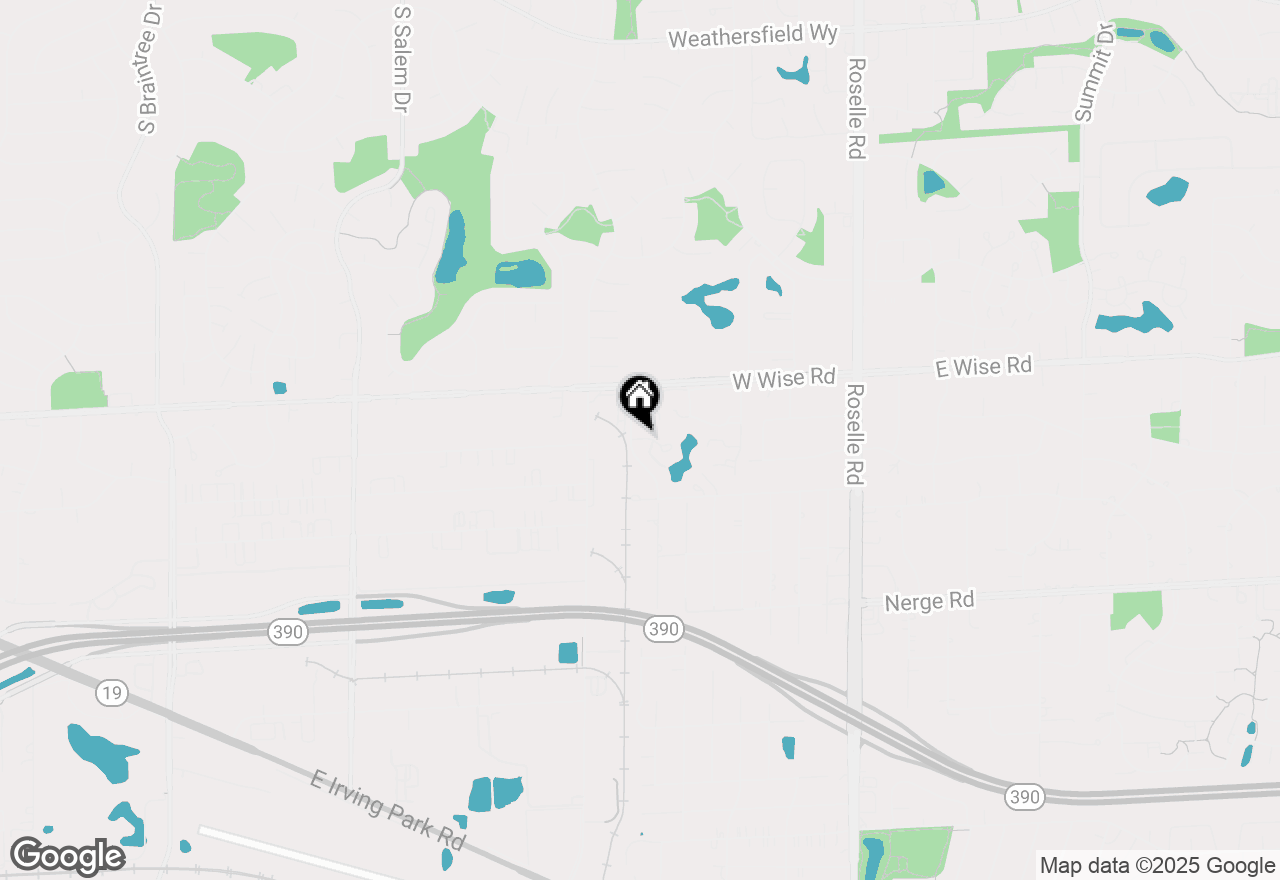 Map of 357 Lucille Lane, Schaumburg, IL 60194